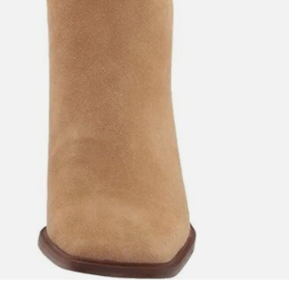 Franco Sarto Women's Stevie Suede Mid Calf Boot - Picture 5 of 5